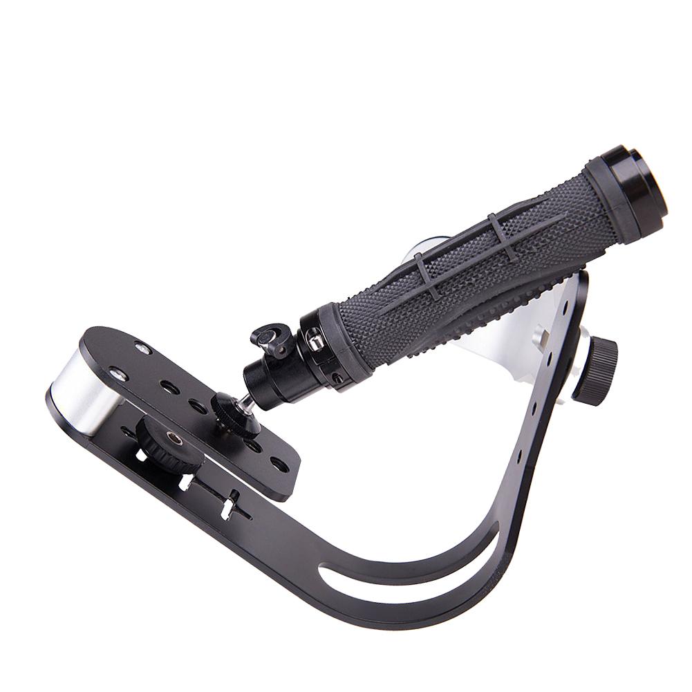 Handheld Video Stabilizer for Digital & Action Cameras up to 1.5kg - Single Handle Mount