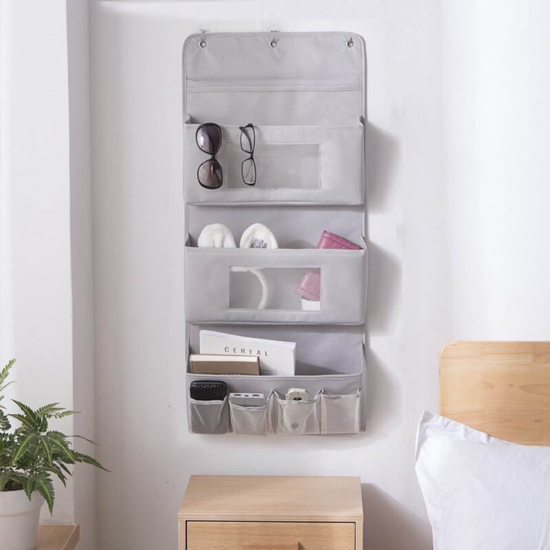 3 poches De Rangement en Sac Vêtements Pour armoire penderie Organisateur Placard Sac De Rangement Salle De Bain Magazine fourre-tout Organizador Pochette