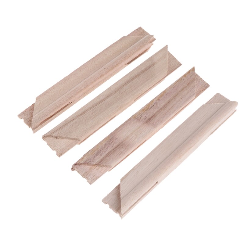 4Pcs/Set Wood Stretcher Strip Bar Frame For Canvas Painting Art Gallery Wrapped Painting Frame