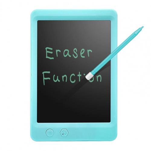 8.5 Inch Writing Tablet Erasable Potable LCD Colorful Doodle Board for Kids Writing: Blue
