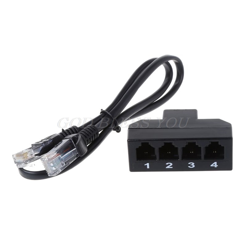 Ferramentas de rede rj11 6p4c fêmea 4, ethernet rj45 8p8c macho f/m cabo conversor telefone, 1 peça envio direto da gota