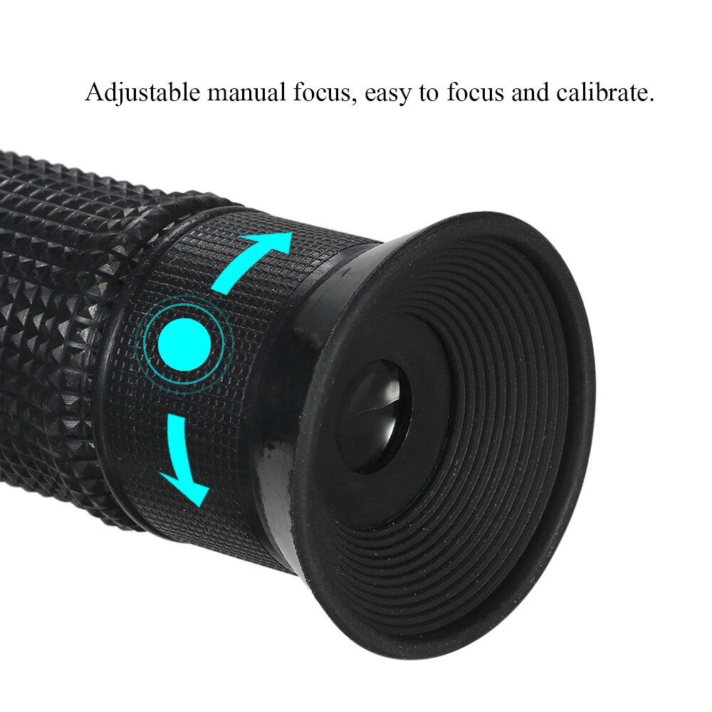 Portable Handheld ATC Animal Clinical Refractometer Pet Urine Tester with 1.00-1.06 Measuring Range Dog &amp;amp; Cat Refractometer