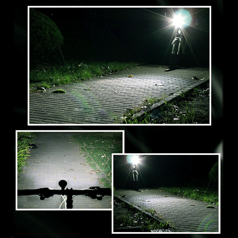 MTB USB Rechargeable mini Bike Light Set Powerful Lumens LED Front Bicycle light Headlight Road Cycling Safety Flashlight