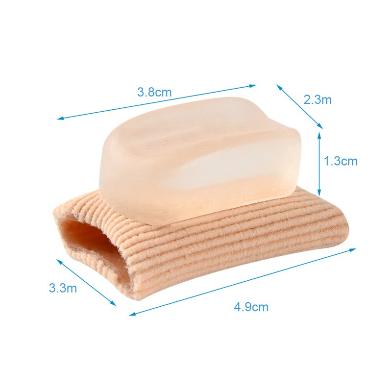 1Pcs Gel Finger&Toes Protector Separator Insoles for Foot Pain Relief Cushion Bunion Hallux Valgu Overlapping Toe Corns Pads