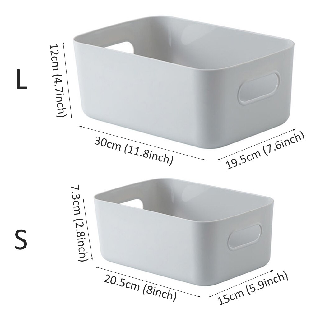 Sundry Storage Basket Household Kitchen Sorting Box Makeup Box For Makeup Clothes Tableware Box Kitchen Desktop Organizer