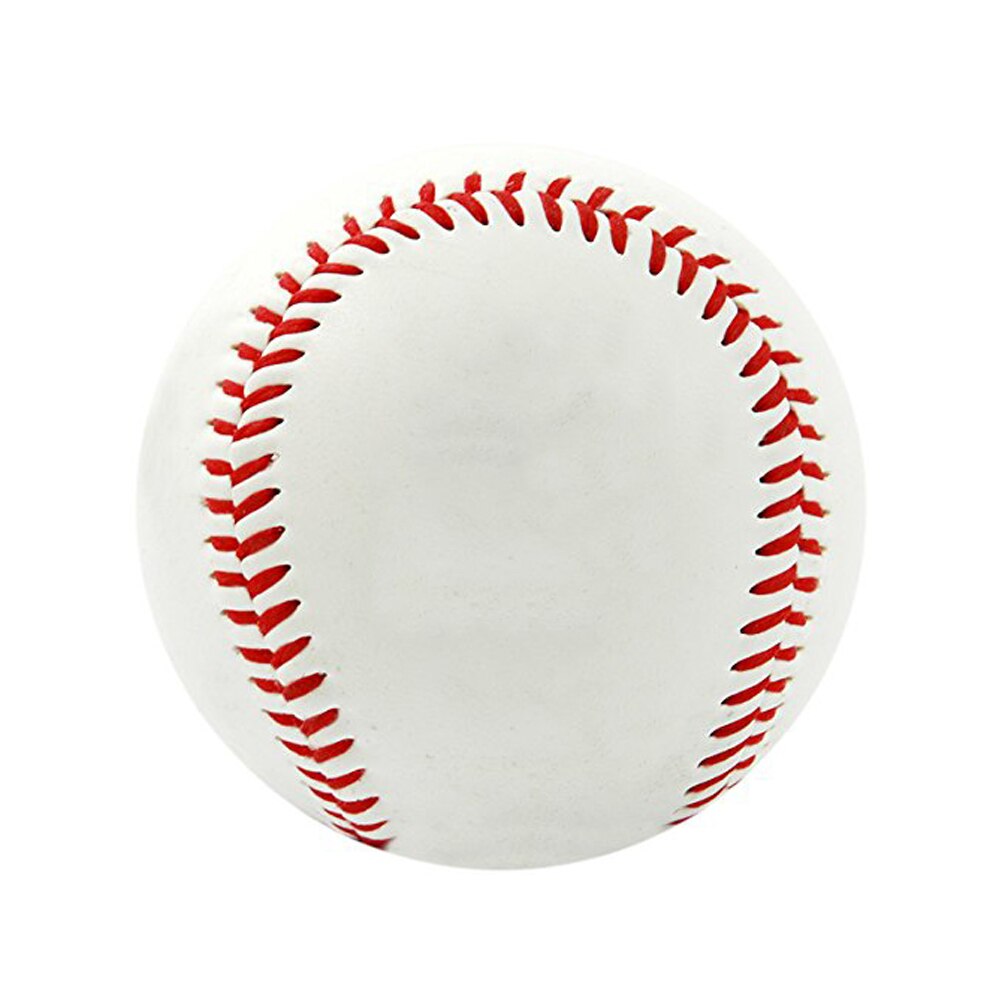 9 "håndlavede baseballs pvc øvre gummi indre bløde baseball bolde softball hardball træning øvelse baseball bold