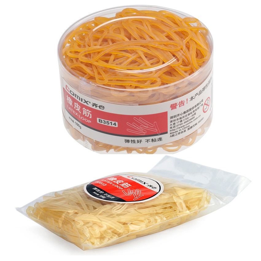 office rubber ring rubber band 100g durable elastic rubber ring, home or school supplies