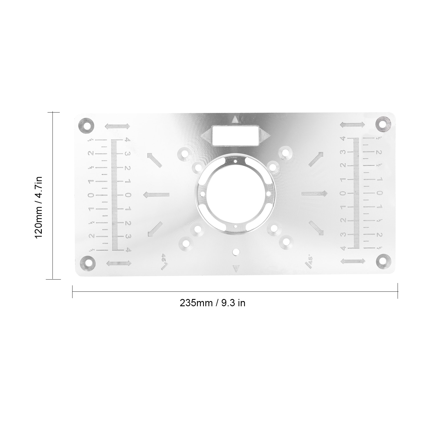 Router Table Insert Plate Trimmer Engraving Machine Tool Woodworking Benches Woodworking Tools Only for Bosch GKF550 RT0700C