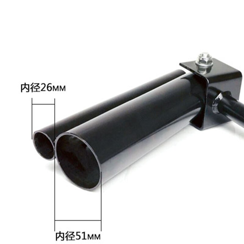 Fitness Barbell T Bar Row Platform for Deadlift Squat Triceps Core Strength Workout Bar 1 inch and 2 inch Rod Gym Equipment