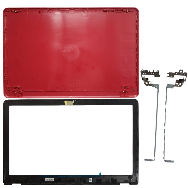 Laptop do HP 15-bs053od 15-bs033cl 15-bs0xx 15-BS020WM LCD tylna pokrywa/LCD pokrywa przednia/zawiasy/zawiasy pokrywa: Red A  B  Hinges