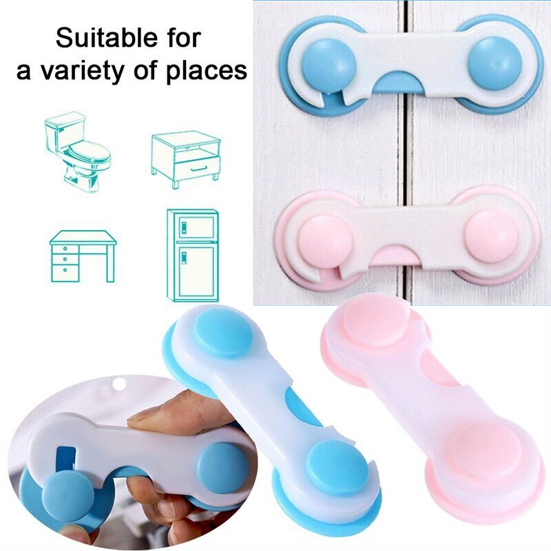 3/1pcs Children Security Protector Baby Care Multi-function Child Baby Safety Lock Cupboard Cabinet Door Drawer Safety Locks