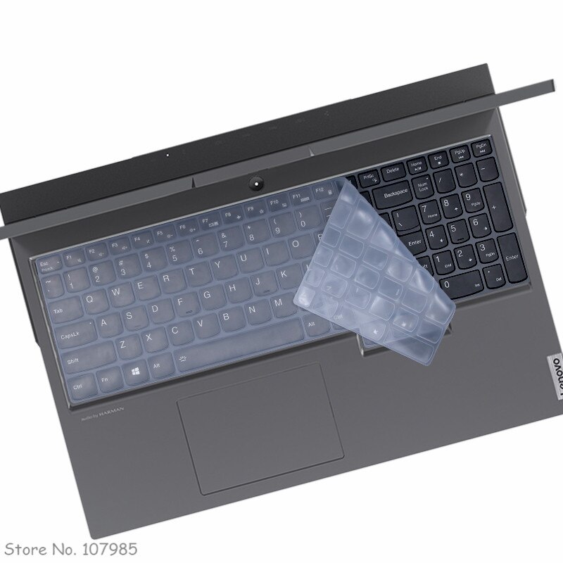 Housse de protection en Silicone pour clavier d&#39;ordinateur portable, 17.3 pouces, pour Lenovo Legion 5 17arh05h 17ach6h 17imh05 17 imh 17arh 17: Clear