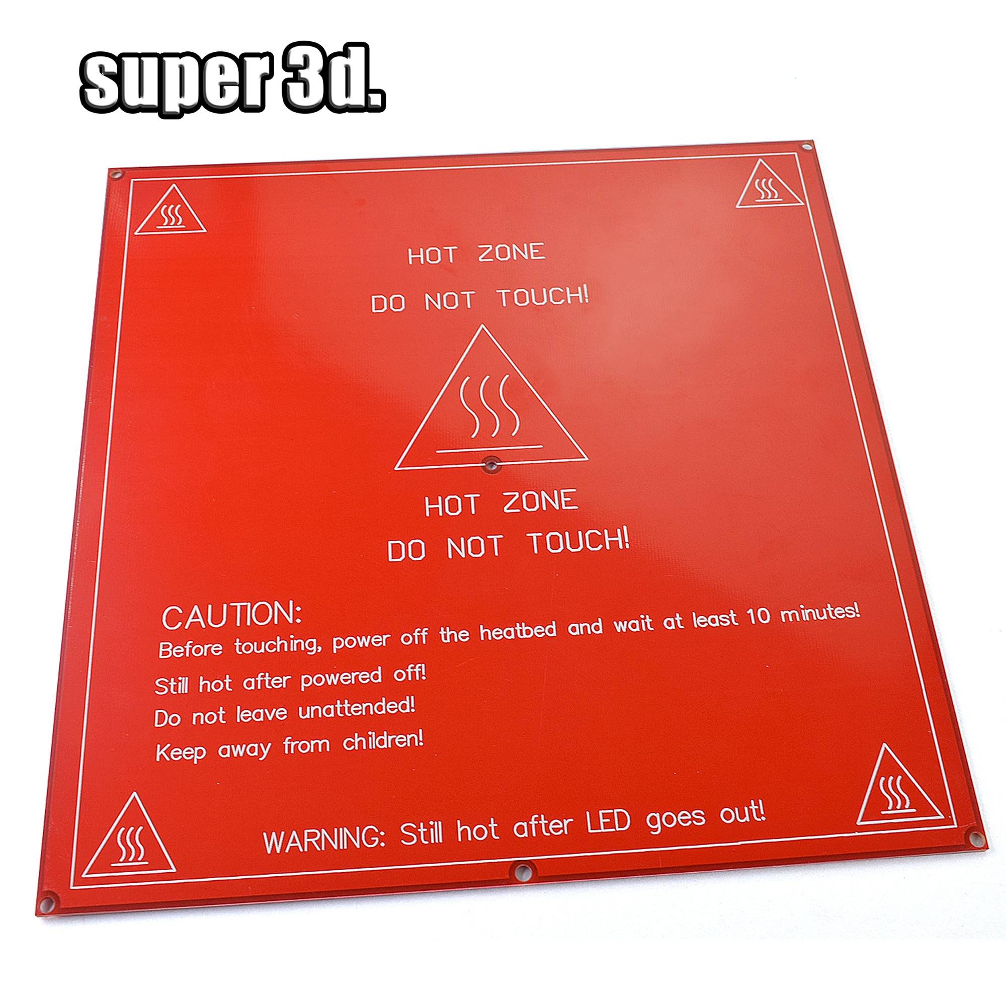 MK2B Heated Bed Build Ultrabase PCB MK2 B HotBed Glass plate support 214mmx214mm 12V 24V Upgraded for 3D Printer RepRap