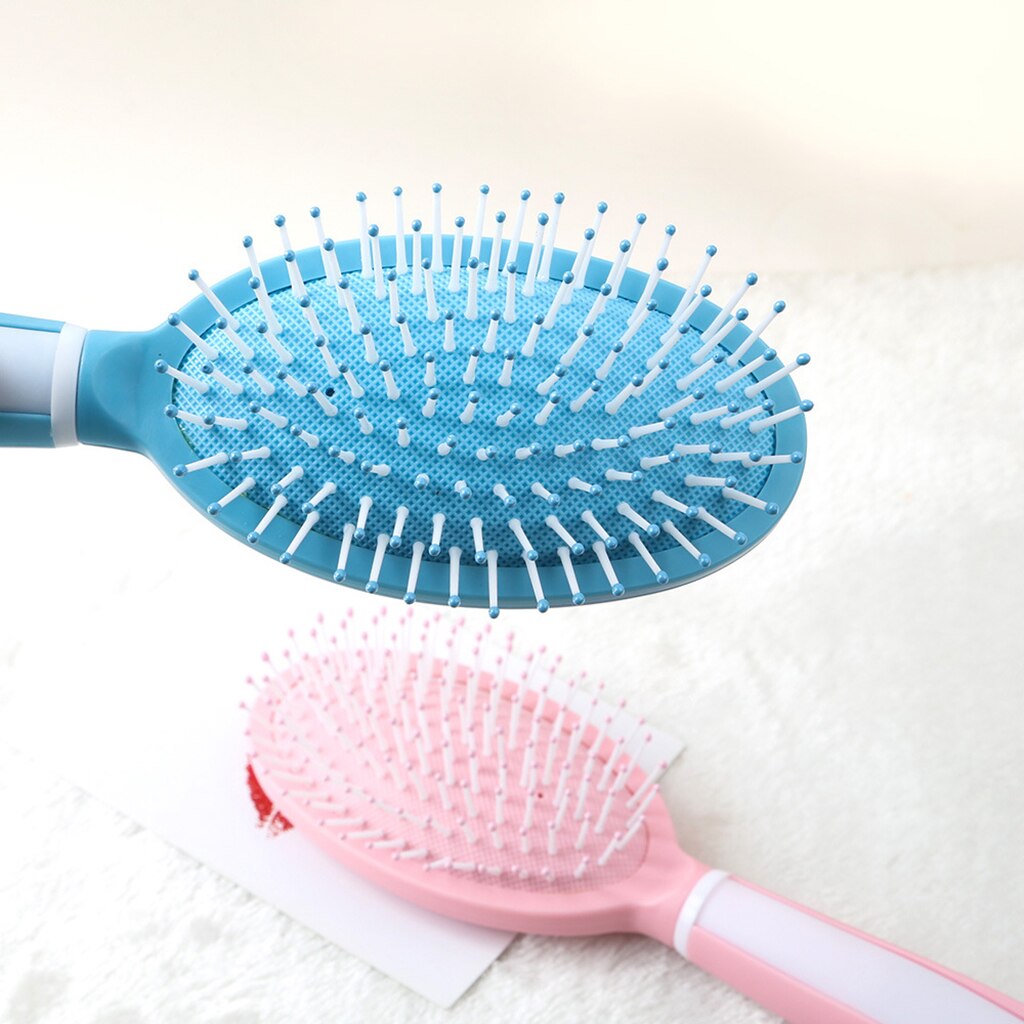 Cepillo de pelo para masaje de cuero cabelludo, antiestático, ligero, cojín de aire, cepillo de paleta para desenredar