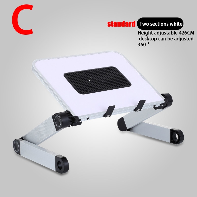 Adjustable Laptop Stand Computer Desk Tablet Notebook Holder Desk Bracket Standing PUO88