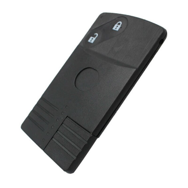 2 Button Smart Card Remote Key Shell Case for Mazda 5 6 CX-7 CX-9 RX8 Miata