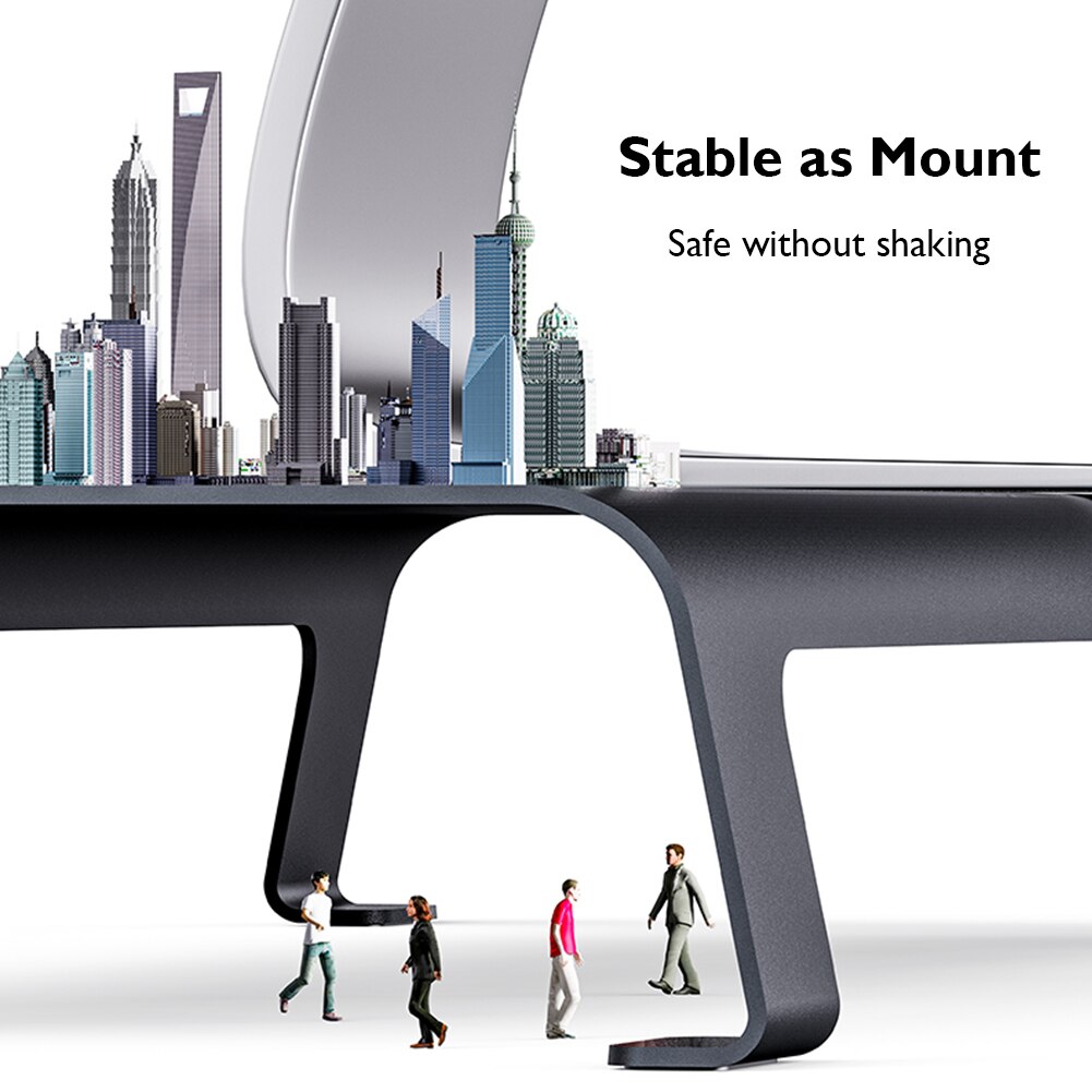 Multi-Function Laptop Stand Support Metal Computer Screen Riser Base Aluminum Alloy Desktop Monitor Holder