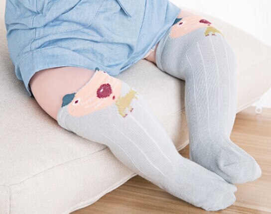 Neue Baby Jungen Weiche Bein Gamaschen Wärmer Kleinkind Knie Lange Socken Baby Herbst Winter Mädchen Strumpf: hell Blau / 1 zu 3 Jahre