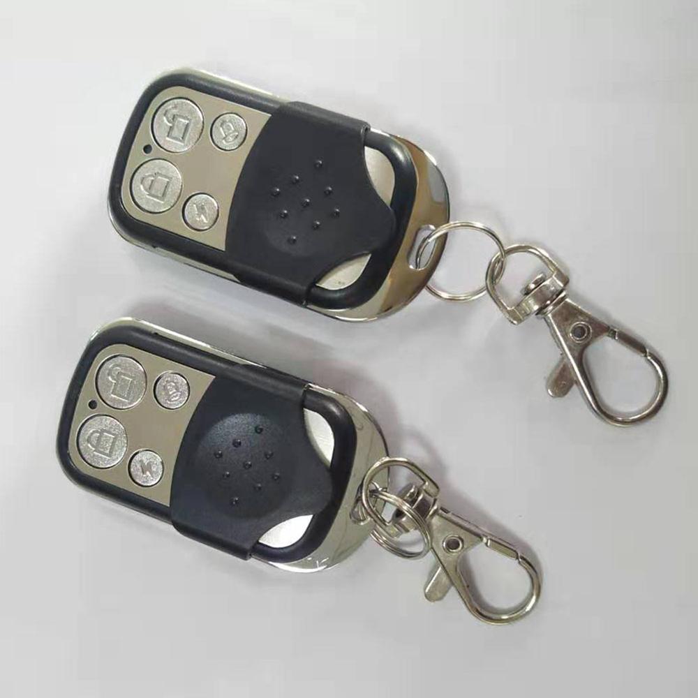 2Pcs Wolf-Guard 433MHz Wireless Remote Control Keyfobs 4 Keys Portable Accessories for Home Alarm Sceurity Burglar System
