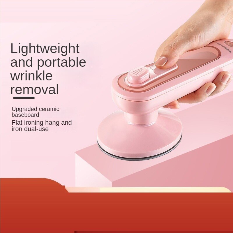 Fer à repasser électrique pour vêtements, Mini cuiseur à vapeur Portable, Machine à vêtements, petit outil sec et humide, pour étudiants en voyage à domicile