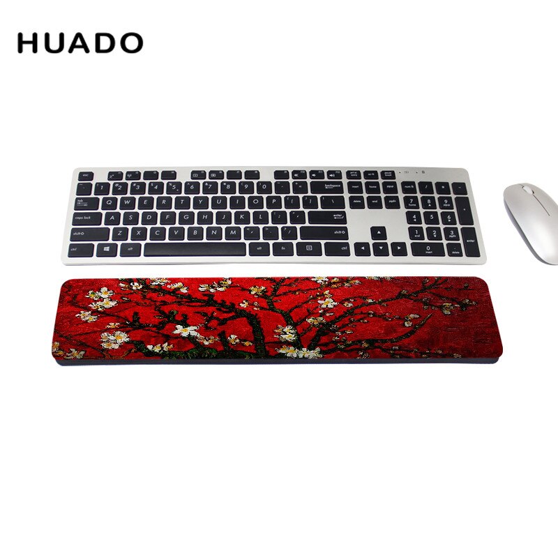 Thickened wrist support mat keyboard wrist pads mouse pad for computer laptop wrist protection pad support customization: 02