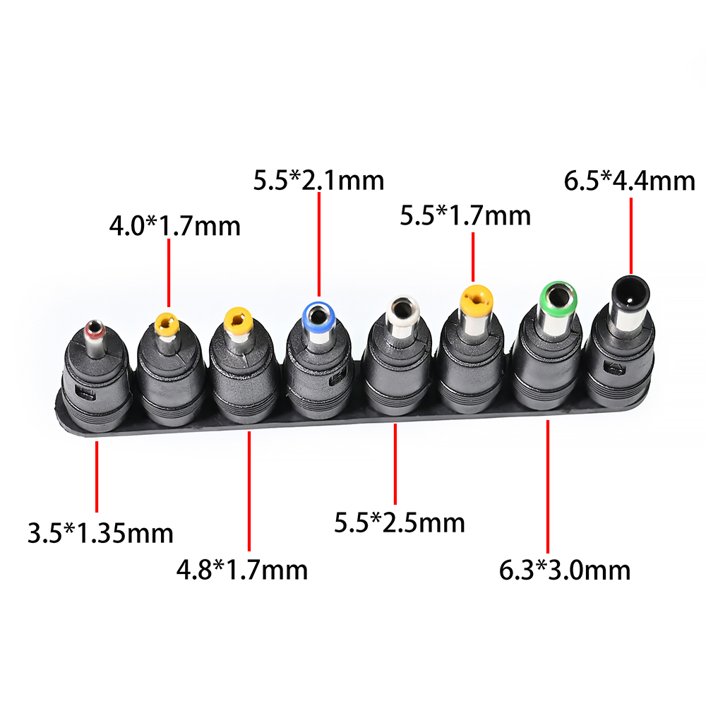 Multifunktionales Laptop-Netzteil, Autoladegerät, Computer-Adapter, 120 W, einstellbare Spannung für HP ASUS LENOVO ACER IBM