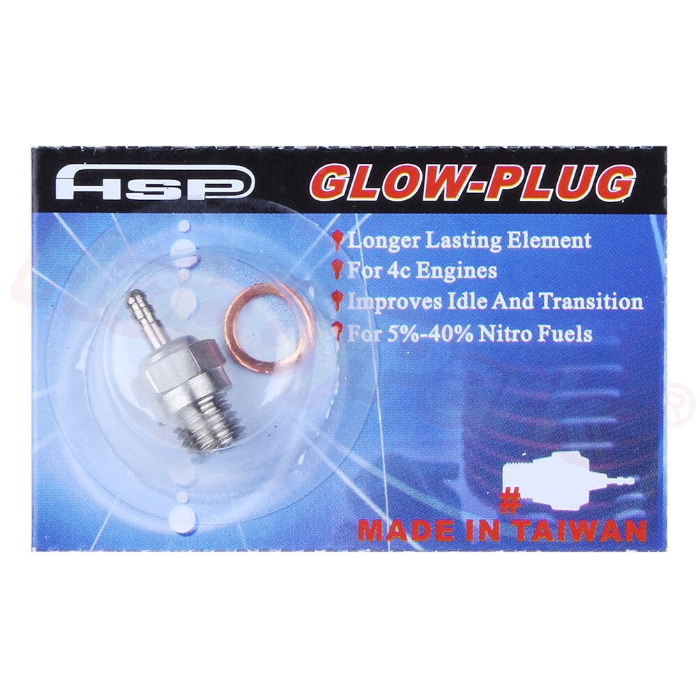 Bujía incandescente N3 N4 para coche de control remoto, partes de motor Nitro HSP 70117, para coche de radiocontrol, Redcat, Himoto, Traxxas, Hpi OS, 2 uds.