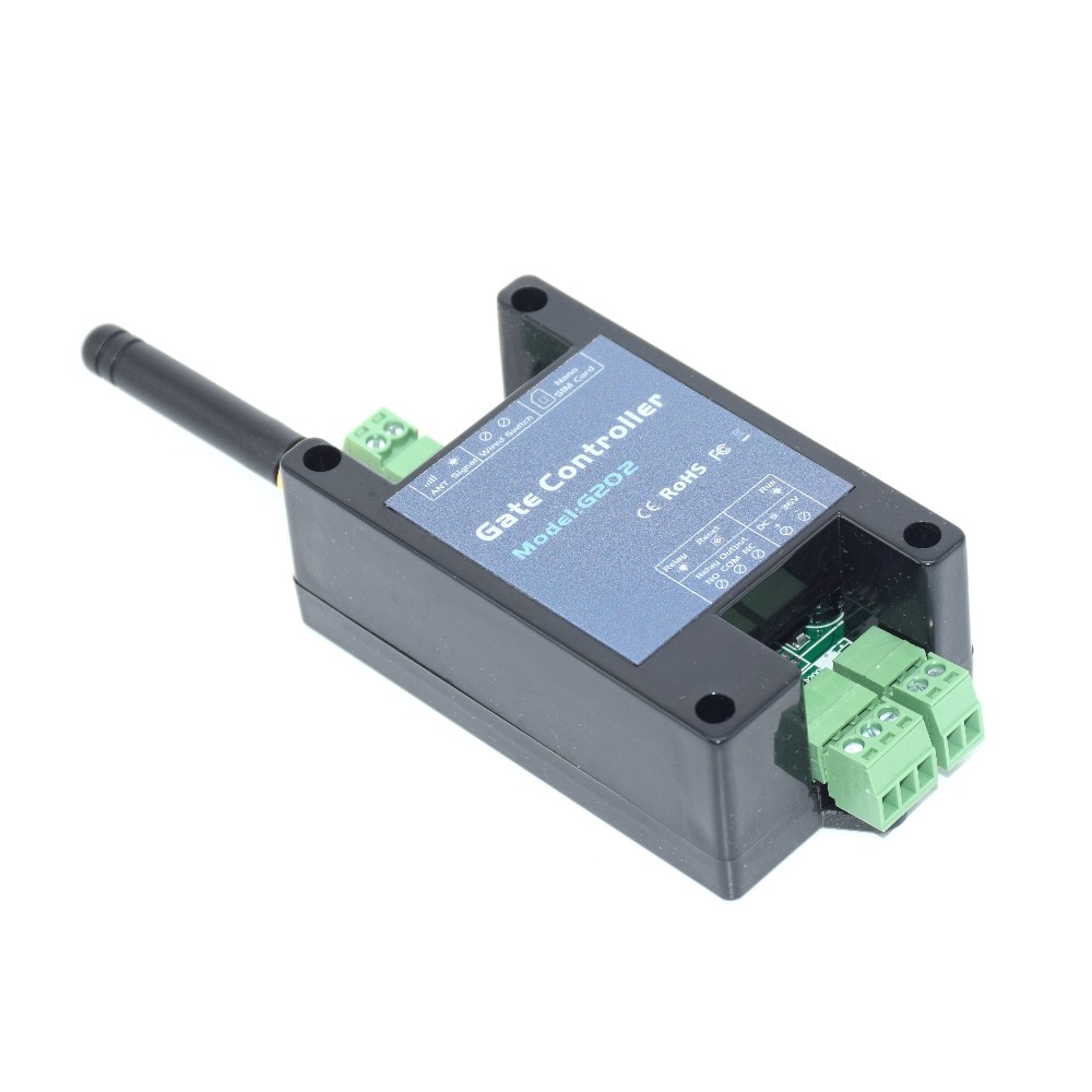 Abridor de puerta corredera para garaje, interruptor de relé con Control remoto de acceso inalámbrico, con llamada gratis, GSM, 200 usuarios