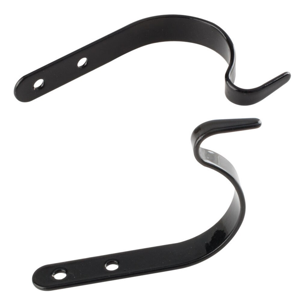 10 Stuks Metalen Haak Duurzaam Ijzer J Soort Hanger Diy Gordijn Staaf Beugel Outdoor Bloempot Haak Lantaarn Huishoudelijke Decoratie