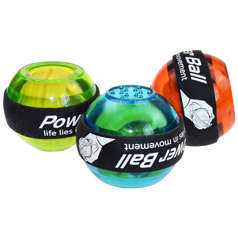 Bola de pulso led trainer gyroscope strengener gyro power ball braço exercitador powerball exercício máquina ginásio equipamentos fitness