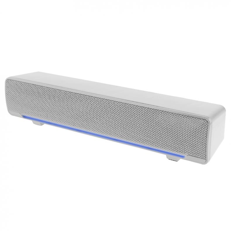 Sada V-196 Bluetooth-Compatibel Strip Speakers Draadloze Desktop Multi-Media Sound Bar Met Dual Speaker Dsp En Mengen geluid