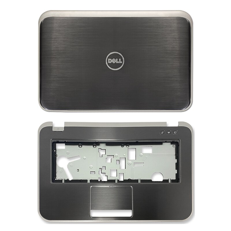 Original For DELL Inspiron 15R 5520 5525 7520 M521R 0T87MC Laptop LCD Back Cover Palmrest Upper Case Bottom Case Black 5520