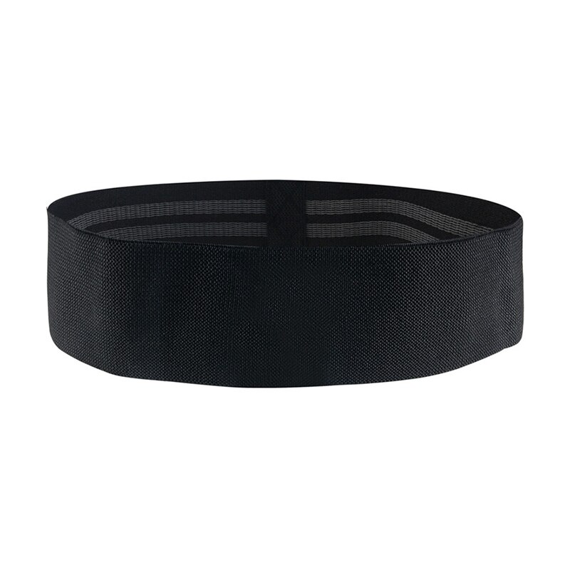 Weerstandsband antislip elastische rekband riemen fitness beenstrekking fitness trainingsaccessoires maat sl#: Zwart / S