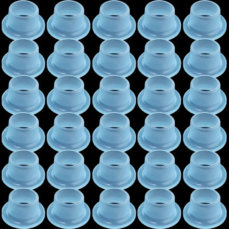100/10 Stück Silikon-Dichtungen für Wasserhahn-Leckage, auslaufsicheres Gummirohr, Schlauchdichtung, Unterlegscheiben, Dichtung, versiegelte Sanitärstopfen: transparent / 2MM