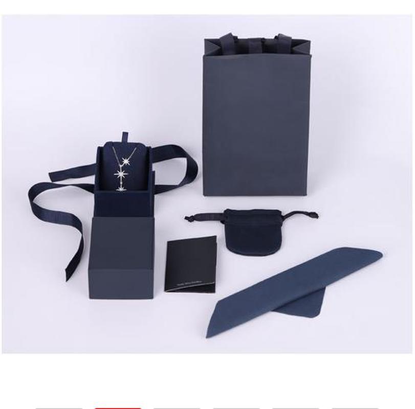 Jewelry Box - Textile - Clamshell Packaging for Necklace, Pendant, Ring, Bracelet