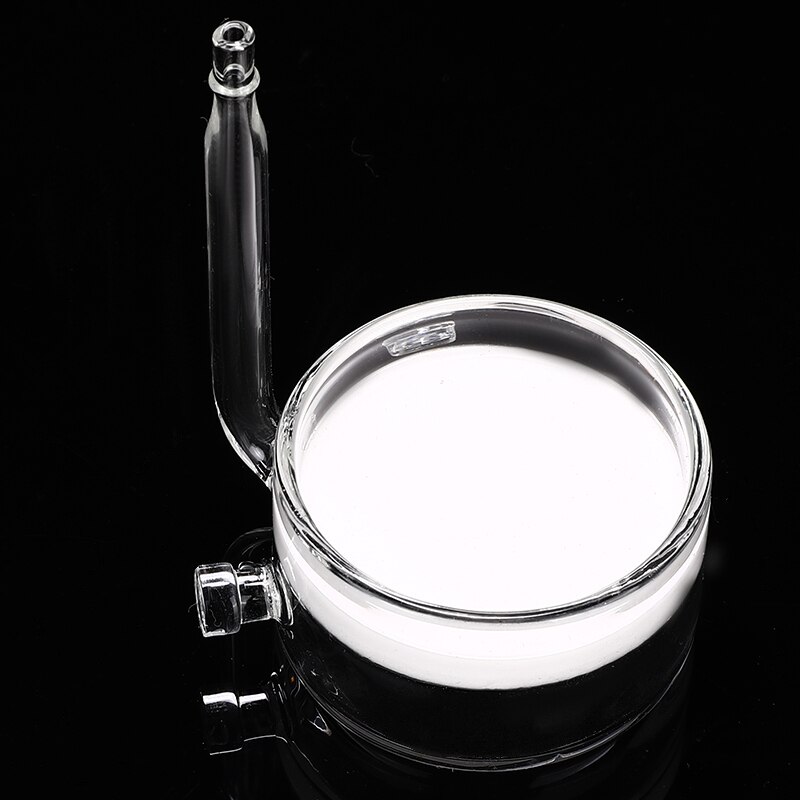 Aquarium CO2 Diffusor CO2 Zerstäuber Aquarium Glas Aquatische Veredler Dichten blasiert Wasser Pflanzen Panzer Zerstäuber mit Saugnapf