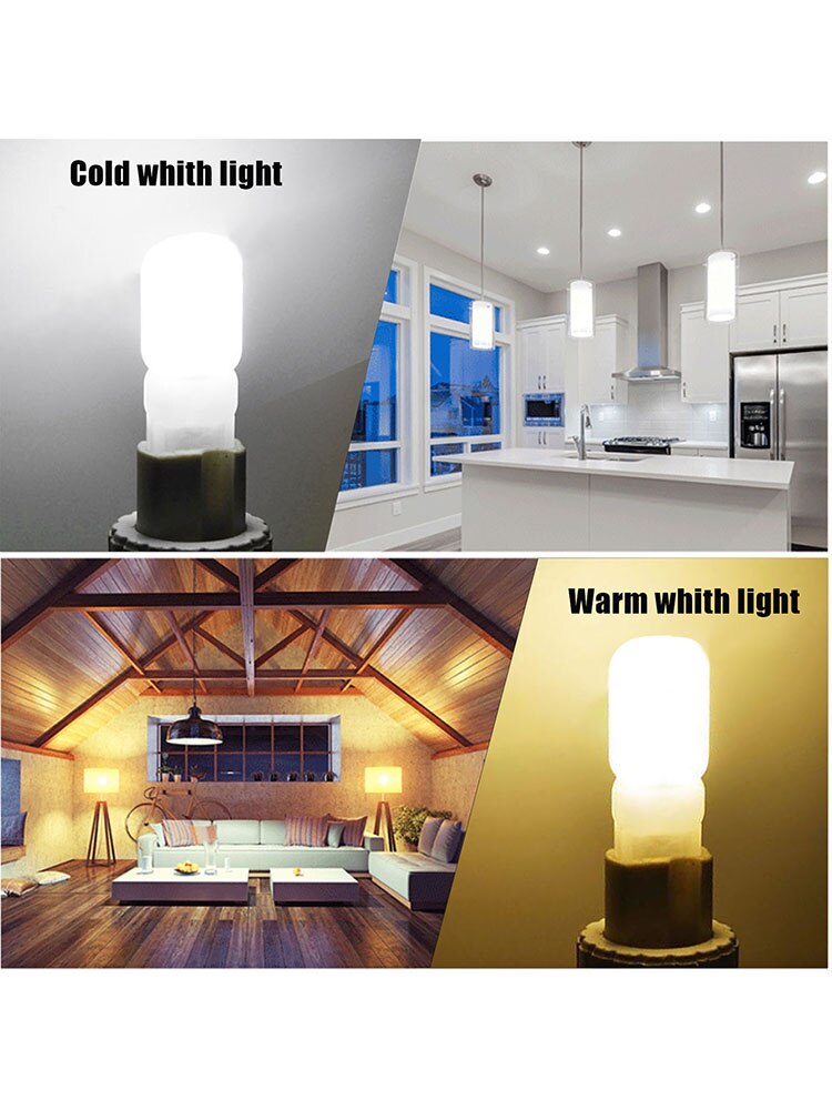 5W G9 Light Bulb Durable Energy-saving Light 2835LEDs Source Cool White 6000-6500K Warm White 2800-3000K For Indoor