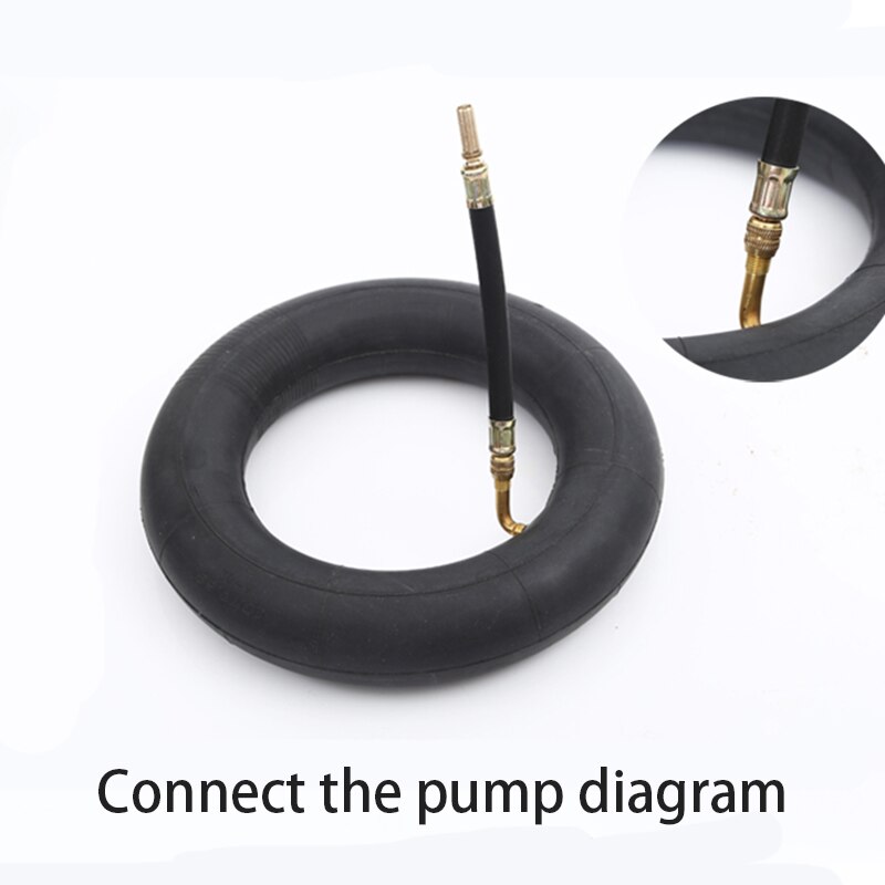 Bicycle Valve Extender Bike Gas-Filled Extension Tube for Xiaomi M365 Scooters Steel Alloy Bicycle Valve Balance Car Accessories