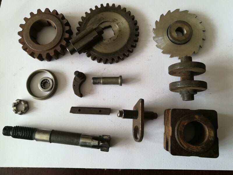 Hand chain hoist accessories , gear ,steel bowl ,bearing ,bottom axle ,sprocket cruise wheel overwheel ratchet 2 tons