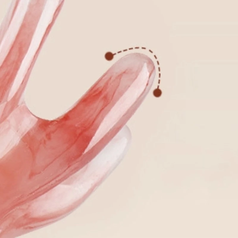 Resin Octopus Massage Comb Head Meridian Scraping Scalp Massage Brush Acupuncture Gua Sha Massage Comb Fatigue Relief Massage