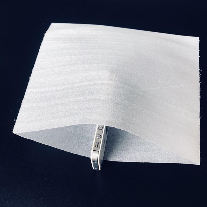 100 stuks schuimfolie epe gecoate parelkatoenen schuimzak schokbestendig en onbreekbaar schuimzakjes -25 x 30cm( wit)