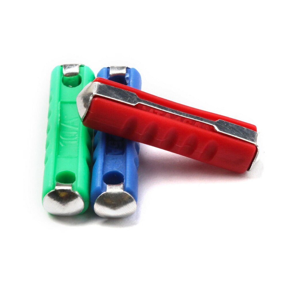 200Pcs 5A/8A/10A/16A/25A Torpedo Shape Car Vehicle Fuses Kit with Plastic Box