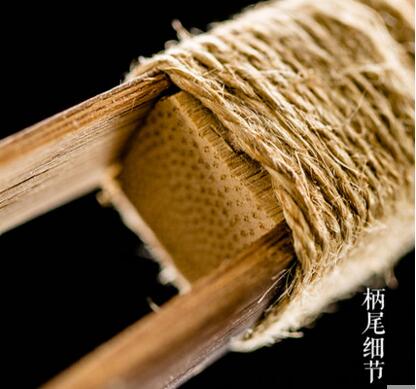 simple bamboo hemp rope tea clip large engraved te... – Grandado