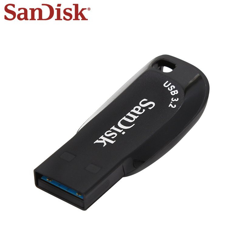 Originele SanDisk Ultra Shift USB3.0 Memory Stick CZ410 32GB 64GB 128GB Zwart USB Pendrive Opslag UDisk 256GB Stick Voor Laptop