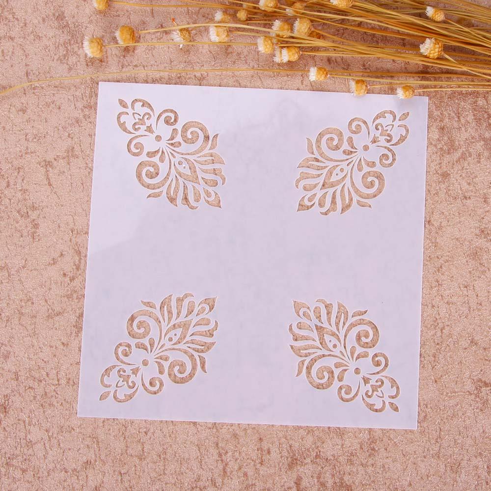 Druck Zeichnung Airbrush Malerei Schablone DIY Fertigkeit Scrapbooking Album Decor Hohl Malerei Inkjet Vorlage #248525: 12