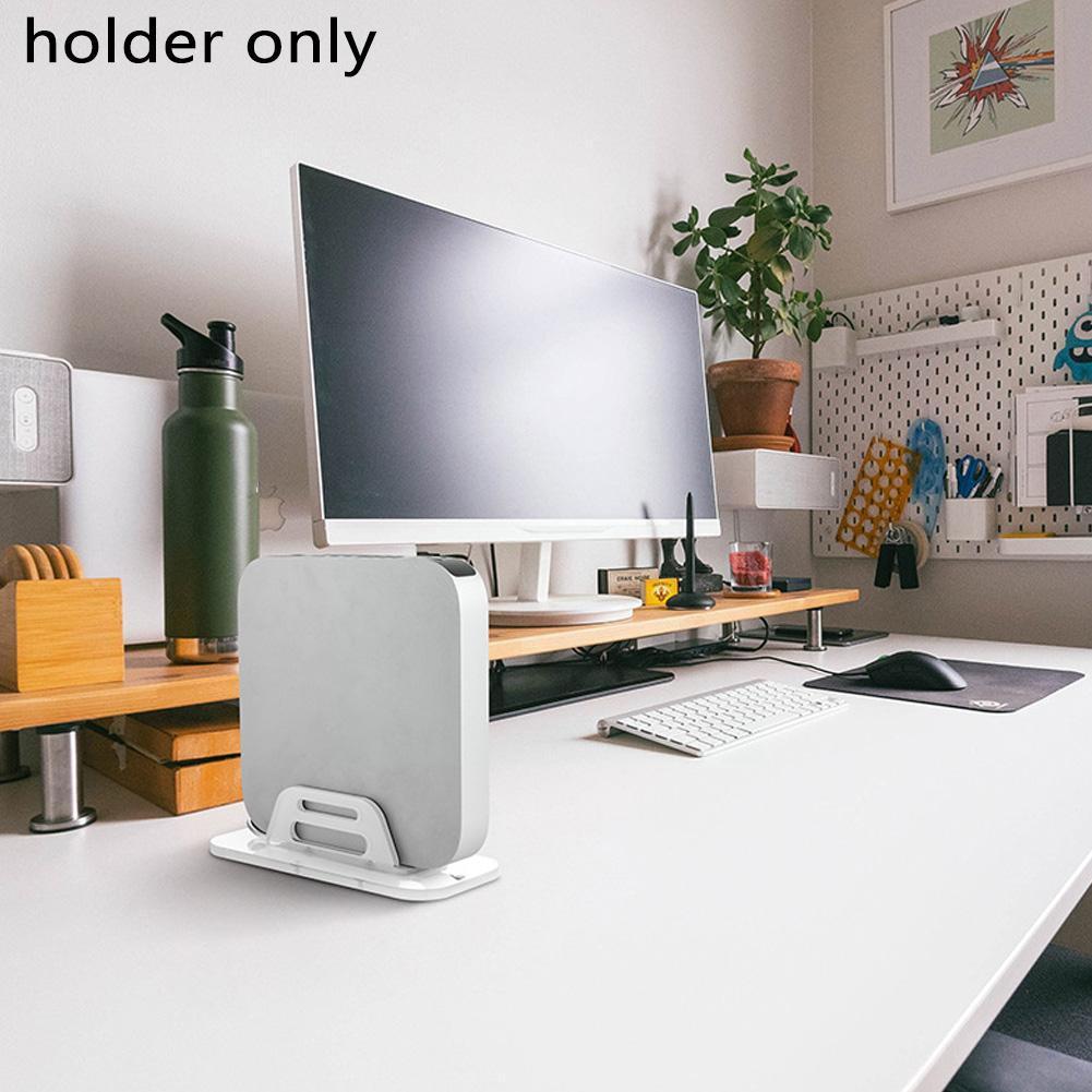 Router Box Acrylic Bracket for MAC Mini Multi-function Stand Desktop Cooling Holder Base Support Frame Wall Storage Rack B6G3