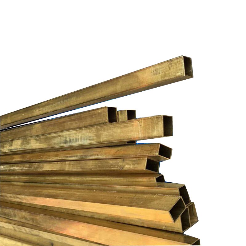 Hollow Square Rectangle Flat Brass Tube With Best Price