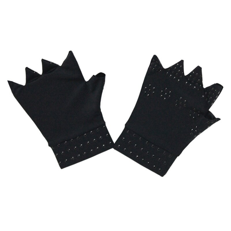Kompression Handschuhe Halb Finger Magnetische Anti Arthritis Handschuhe Rheumatoider Gesundheit Kompression Therapie Handschuhe unisex Für Sicher Handgelenk