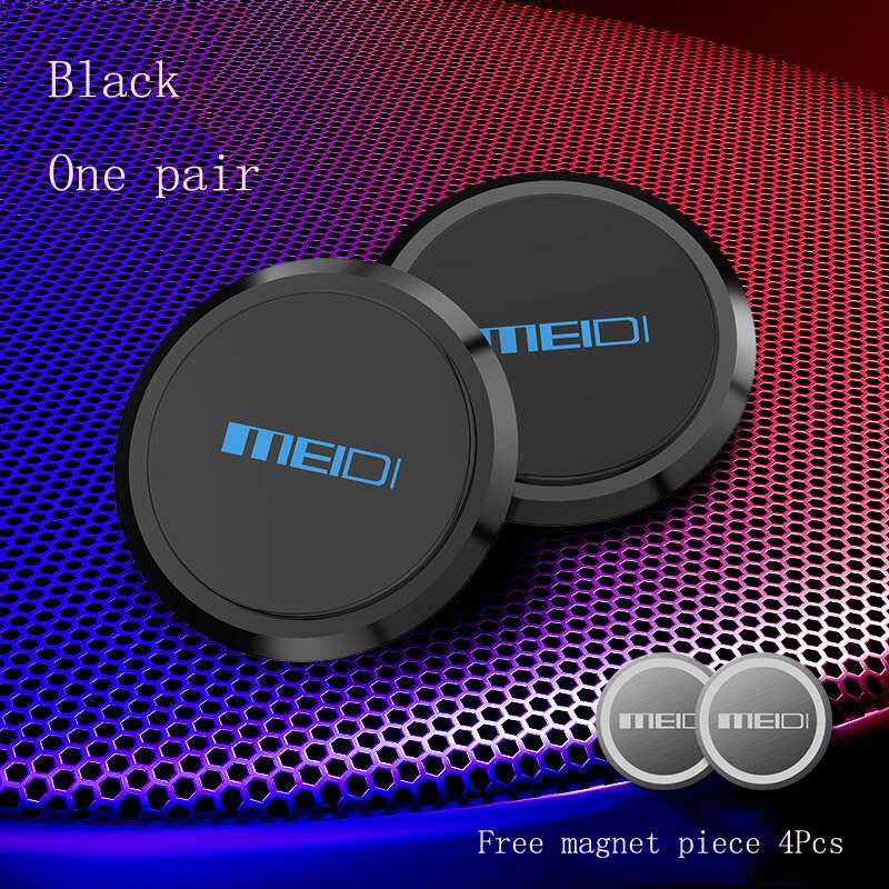 Auto Telefon Halterung Instrument Tafel Lenkrad Halterung für Huawei Xiaomi IPhone Magnetische Smartphone Halterung: Schwarz 2Stck