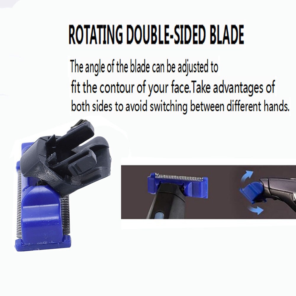 5PCS Replacement Head for Electric Shaver Cleaning Trimmer Head for Solo Trimmer Mini Contact Replacement Cutter Head